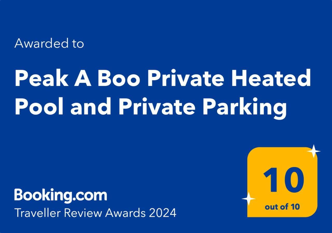 Peak A Boo Private Heated Pool And Private Parking Villa Camara de Lobos Luaran gambar